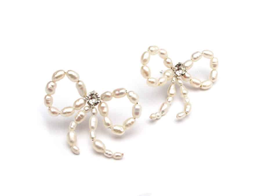 IMG_6329 Bow Earrings - Image 1